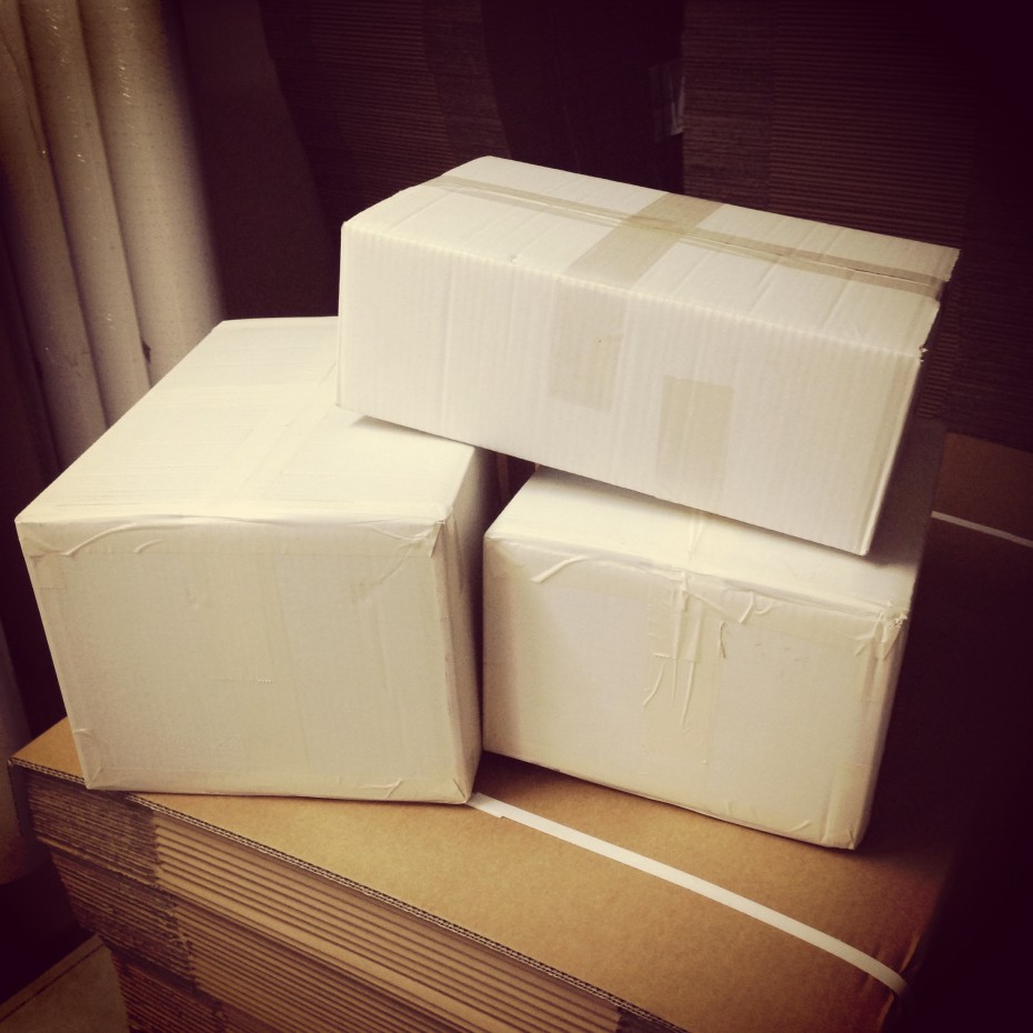 Cajas Cartón Blancas personalizadas Barcelona | SanRoman Shop